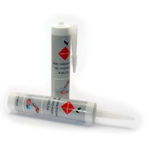 Klej silikonowy kartusz 300ml