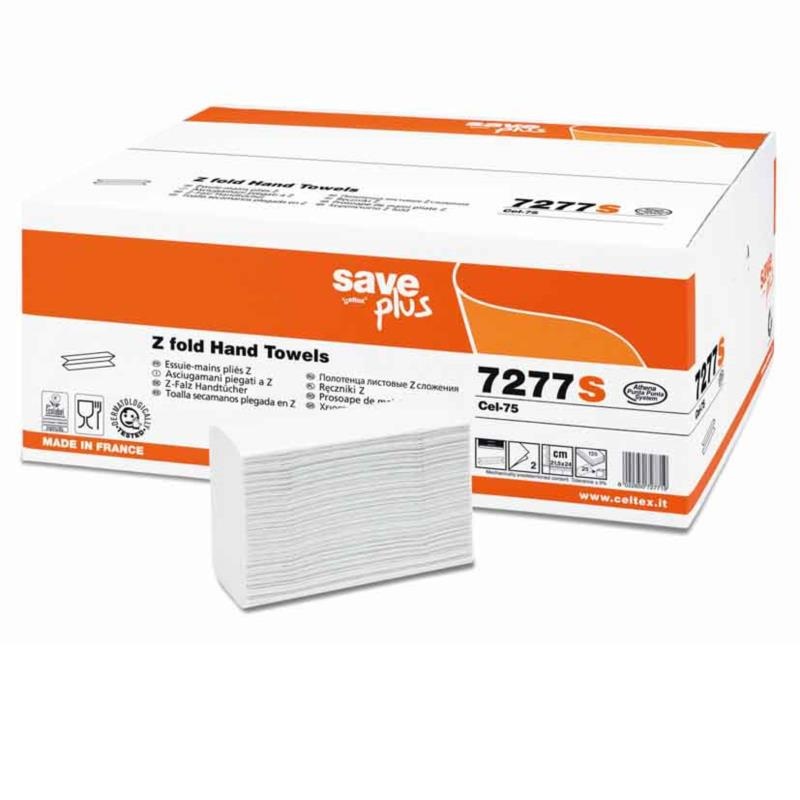  CELTEX  SAVE PLUS Z FOLD TOWEL - ręcznik w składce Interfold 7277S